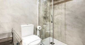 پارتیشن شیشه ای سرویس بهداشتی